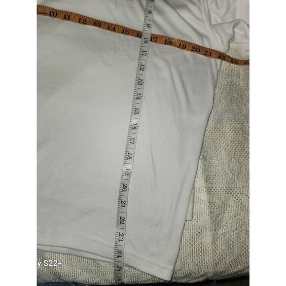 2 Allison Lane mock turtlenecks, white and cream - Picture 5 of 5